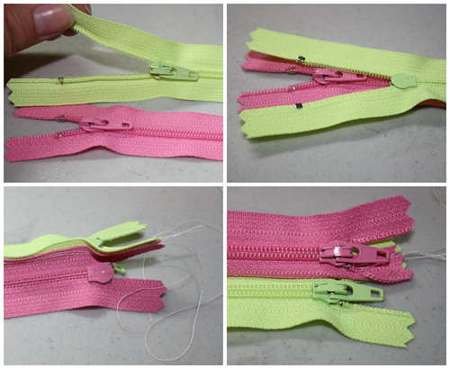 Zipper pouch step 1