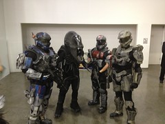Cosplay - Halo and Alien