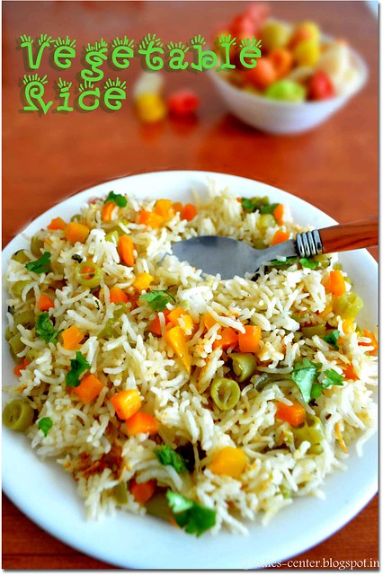 Vegetable Rice recipe