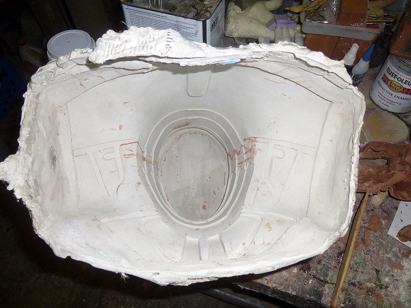 Neck Mold with Clay Removed