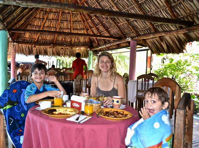 Breakfast at Atelie Del Mar Hotel - Monterrico, Guatemala