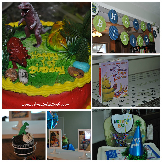 Dinosaur Birthday Setup