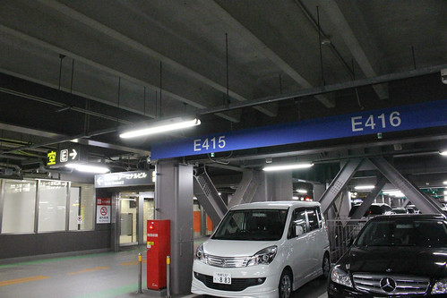 2014/01/02の羽田P３駐車場