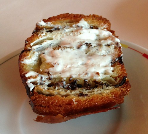 Guy Savoy's Layered Brioche with Mushrooms with Black Truffle Butter Spread