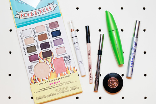 Get the Look tutorial with theBalm's BalmJovi Rockstar Palette - products used