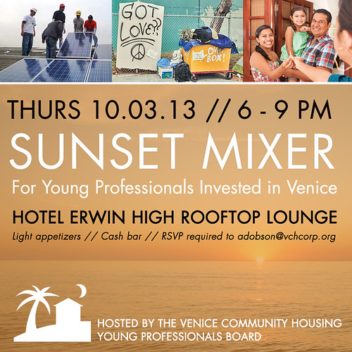 VCHC Young Professionals Board: Sunset Mixer 10.3.13