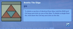 Bowtie Tile Edge