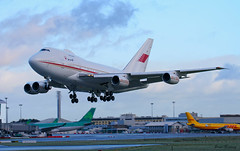Bahrain Royal Flight 747SP at Dublin