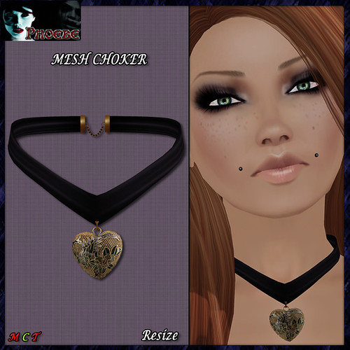 [NEW RELEASE ON SALE!] *P* MESH Chinese Heart Choker