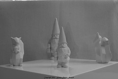 			Klaus Naujok posted a photo:	First attempt on some B&W photography, using same white figures on white background.