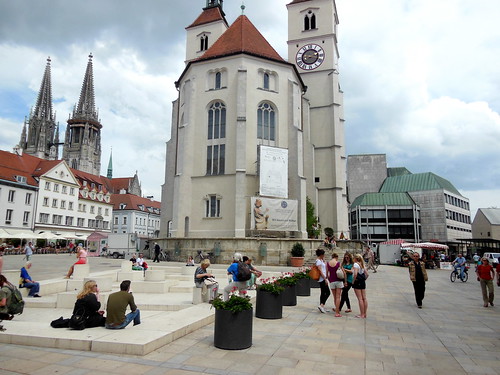 Square in Regensburg
