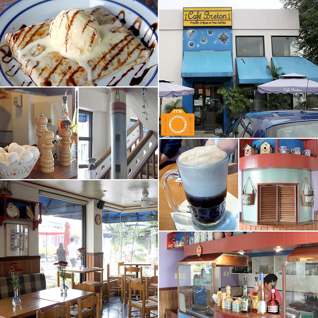 Cafe Breton collage