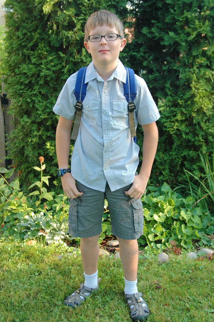 day 3350: first day of third grade!