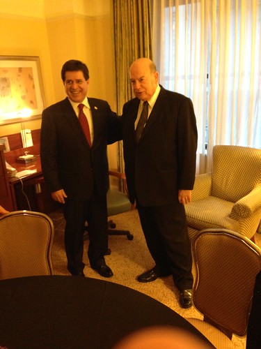 Secretario General de la OEA se reunió con el Presidente de Paraguay