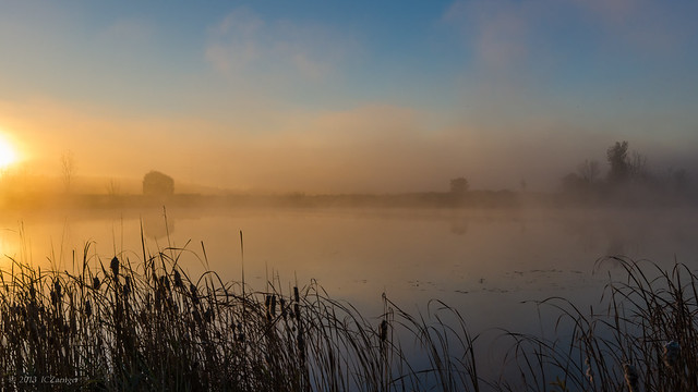 Misty Morn at Hidden Lake 06