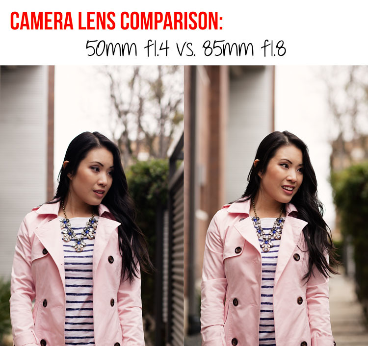 cute & little blog | photography series | canon camera lens comparison 50mm f1.4 vs. 85mm f1.8