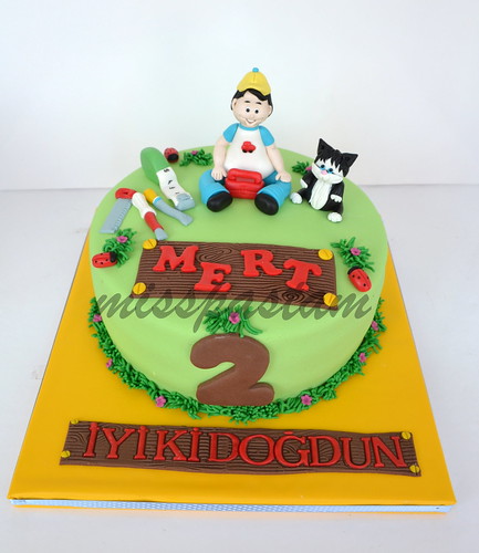 Mert's Birthday Cake by MİSSPASTAM