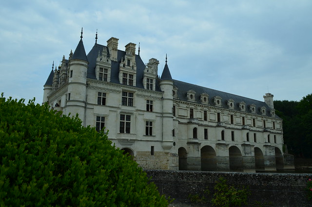 Chateau de Chenonceau view from garden
