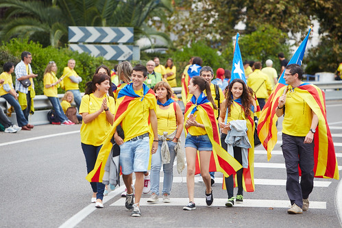 Via catalana a Sant Pol