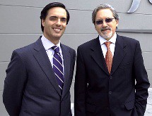 Alfonso Gómez, Telefónica Colombia y Ariel Pontón, Movistar Colombia