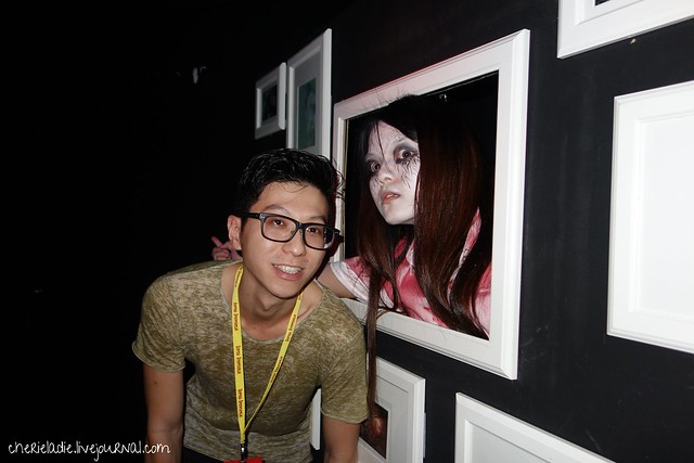 derrick with ghost in shutter