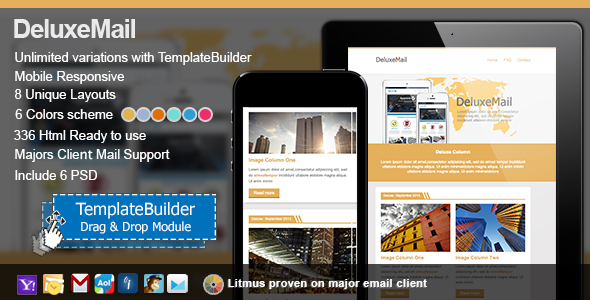 Deluxe Responsive Email Template