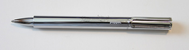 @poppin The Main Attraction Silver Pen With Magnetic Cap Posted