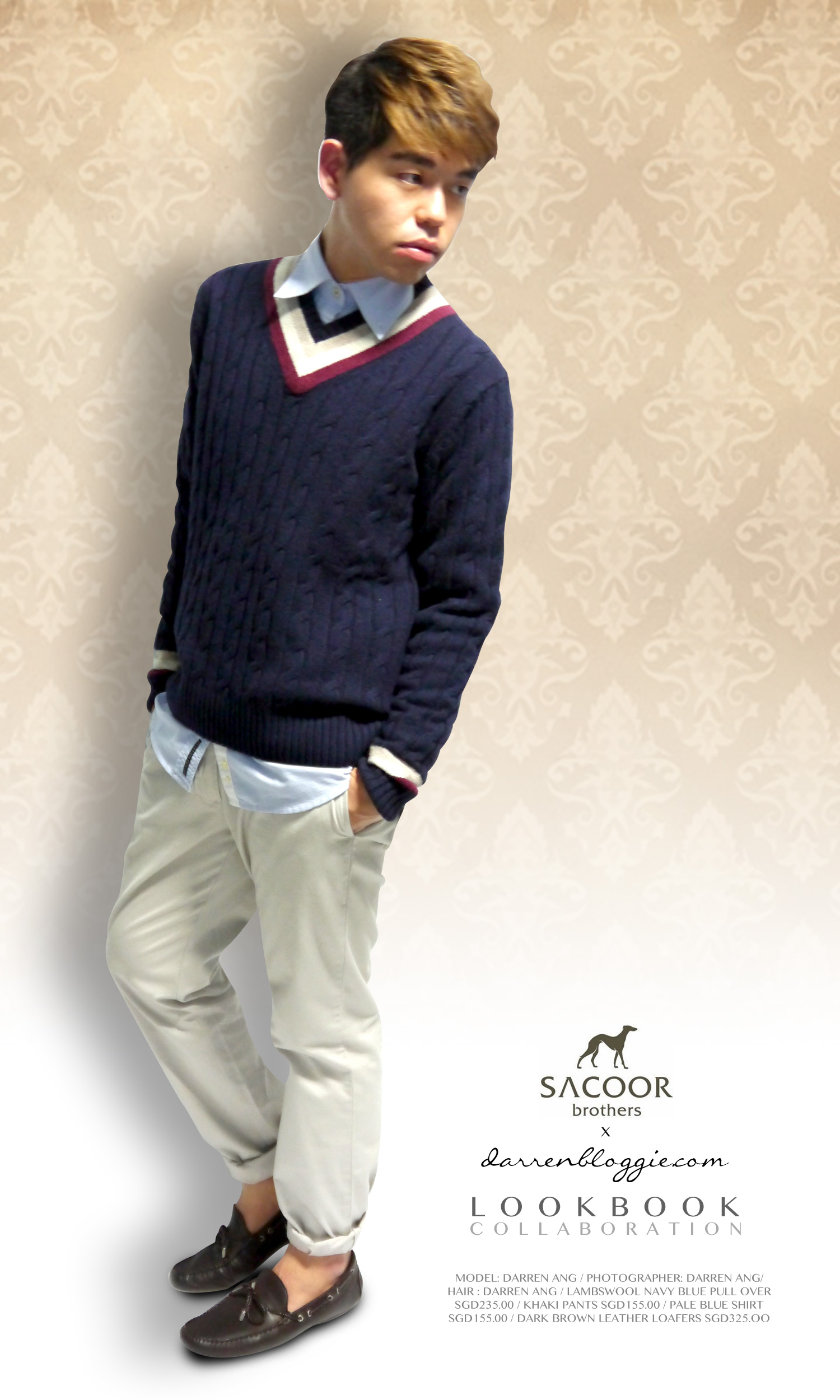 Sacoor Brothers x DarrenBloggie Lookbook Collaboration