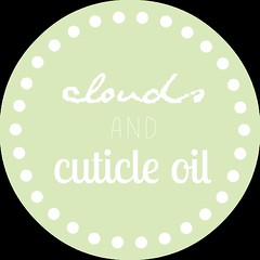 clouds and cuticle oil