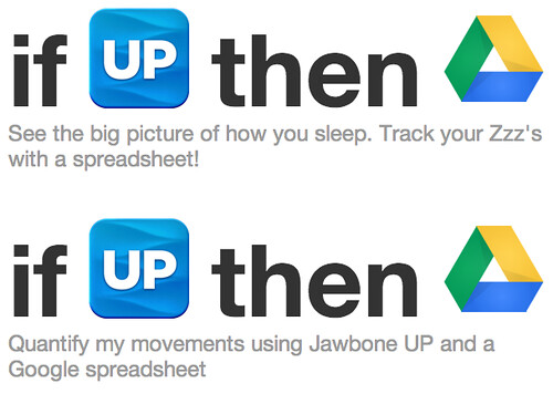 5 IFTTT Jawbone UP→Dropbox
