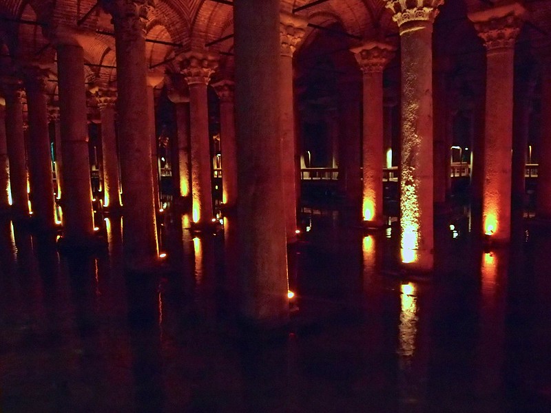 Basilica Cistern - Istanbu, Turkey