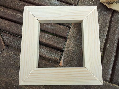 Pieces cutout for picture frame