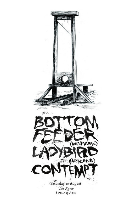 8/10/13 BottomFeeder/Ladybird/Contempt