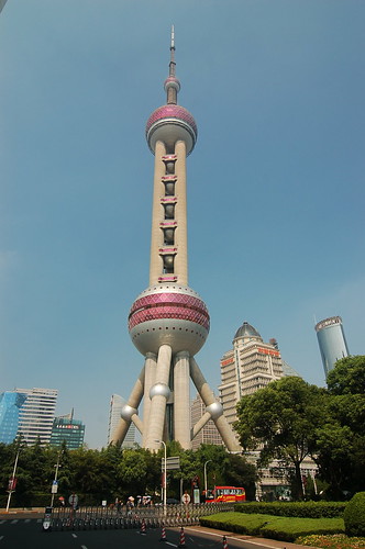 上海浦東東方明珠塔