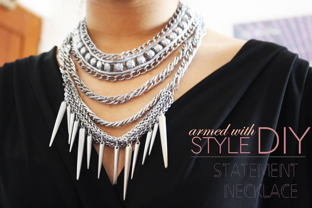DIY statement necklace dylanlex