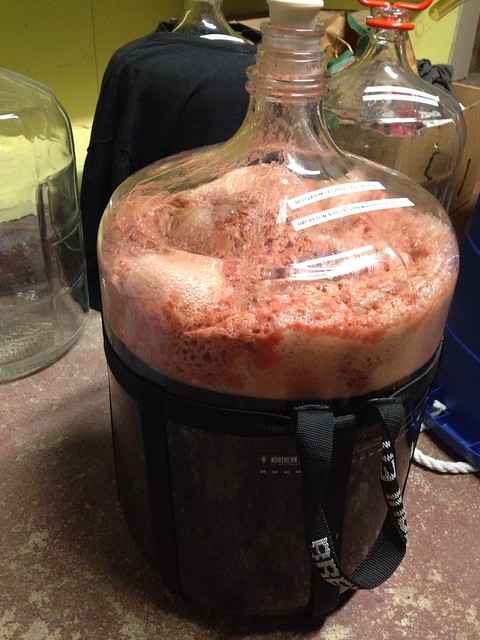 The strawberry puree put the yeast back to work