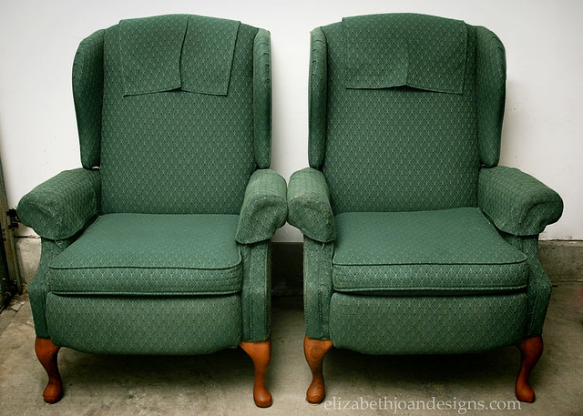 2 Green Chairs