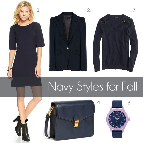 Navy styles for Fall 3