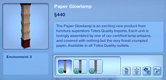Paper Glowlamp