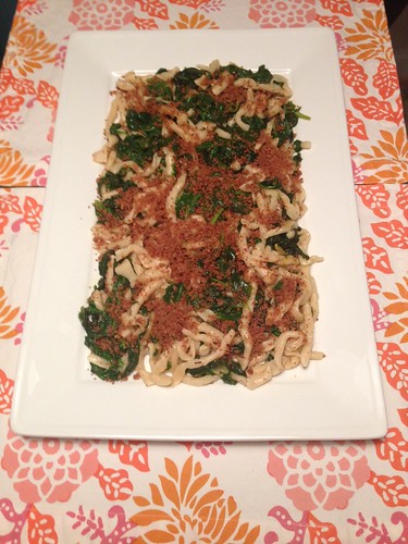 Strozzapreti with Spinach and Preserved Lemon Lindsey