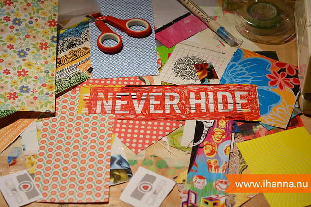 Messy table: Never Hide