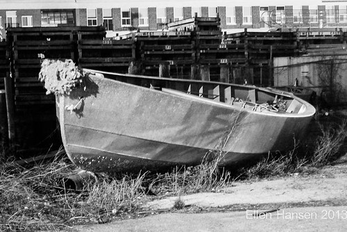 Old boat in the yard, Newport, RI by Genny164