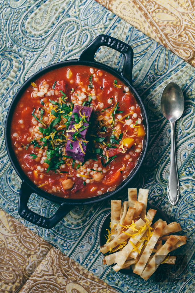 Mediterranean Harissa Stew | Vegan Miam