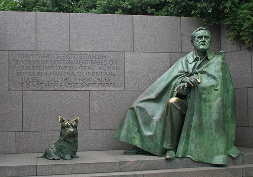Roosevelt Hund allein