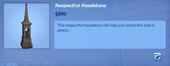 Respectful Headstone