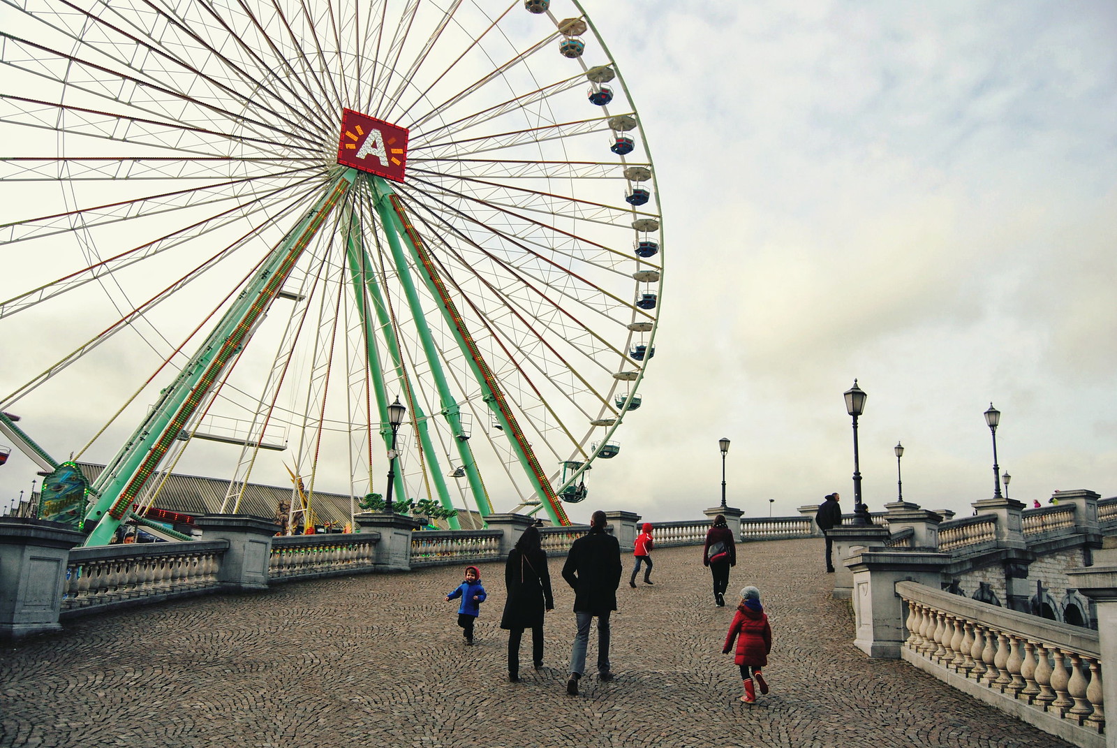 Things to do in Antwerp: ride the famous Ferris wheel.
