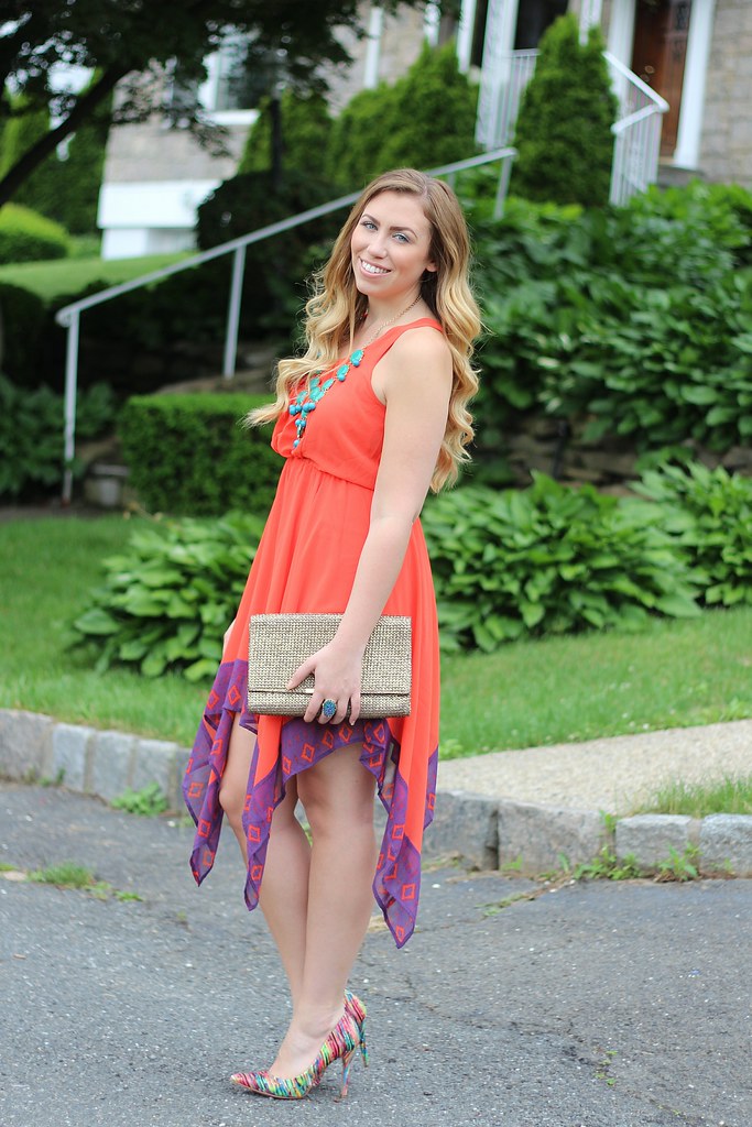 Living After Midnite: Jackie Giardina: Summer Outfit: mark. Avon Shift and Swing Dress