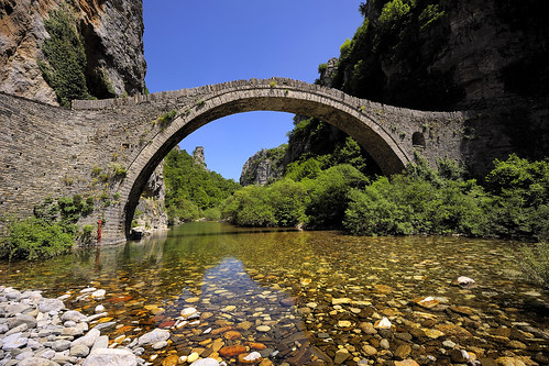 Stone bridge in Epirus
