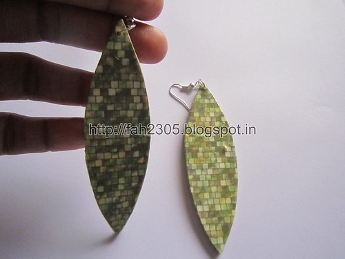 Handmade Jewelry - Card Paper Earrings  (Album 3) (4) by fah2305