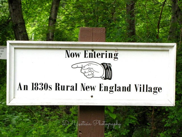 Old Sturbridge Village welcome sign